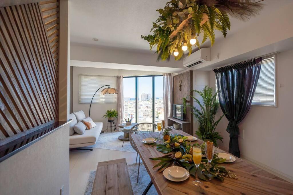 Ferienwohnung The Penthouse Ginowan Urasoe Exterior foto